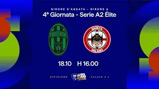 Pordenone-Saints Milano 2-2 | 4ª giornata | Serie A2 Élite 2025/2026 - Girone A