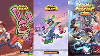 Subway Surfers : Easter Edinburgh 2025 🆚 Winter Xtreme 2026 🆚 Subway Surfer City 2026 Map Comparison