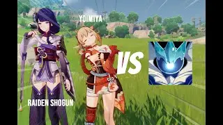 Raiden Baal x Yoimiya vs Oceanid