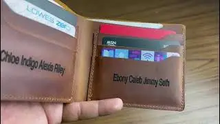 Personalised Leather Wallets For Men | Gifts Heritage