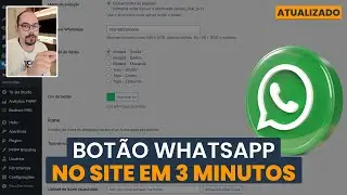 Como colocar BOT&Atilde;O WHATSAPP no Site Wordpress com Plugin Gr&aacute;tis [Passo a Passo Atualizado]