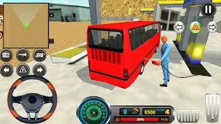 Uphill Offroad Bus Driving Simulator_Mountain Bus_Android Gameplay 15||Flash Driving king