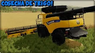 BUEN RENDIMIENTO EN LA COSECHA DE TRIGO! - FARMING SIMULATOR 22 MODS