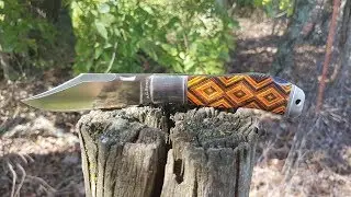 A.G. Russell Arkansas Hunter with Brown Marquetry Overview