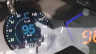 AK550+POLINI HI-SPEED  0~100Km
