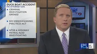 Missouri Attorney General Opens Criminal Investigation of Ride the Ducks