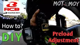 AEROX | RCB VD SERIES | DIY | PRELOAD ADJUSTMENT | MOTOMOY