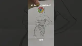Other Apps in Real Life Art 🔥Drawing