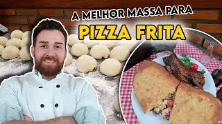 Como fazer a massa da pizza frita Receita de sucesso!