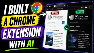 I Built a Chrome Extension With AI That Can Dark Mode Any Website (And You Can Too)