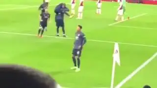 Jesse Lingard (moonwalk) Dance vs Arsenal 2019