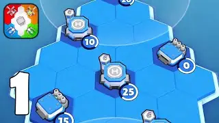 War Regions - Conquer Territories & Command Armies - Part 1 - Gameplay Walkthrough (iOS, Android)