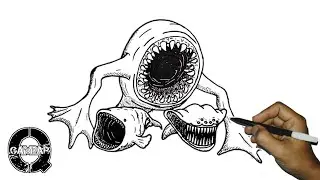 How to Draw Sea Eater vs Bloop vs El Gran Maja &ndash; Who Will Survive?