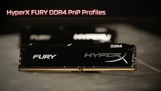 Автоматический разгон с модулем памяти HyperX FURY DDR4