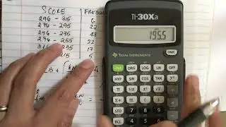 Decile of grouped data