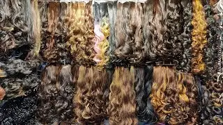 সবচেয়ে কমদামে পরচুল কিনুন || Hair Extension || কমদামে মেয়েদের পরচুল