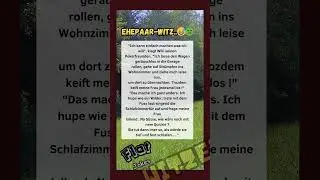 Ehepaar-Witz   #fun  #memes #humor  #lustig #flachwitz #witzig #lachen