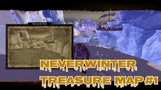 Neverwinter - Treasure Map #1 Location - Sea of Moving Ice