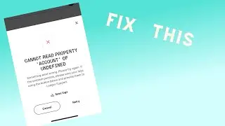 How to Fix the “CANNOT READ PROPERTY 'ACCOUNT' OF UNDEFINED” Error in Ledger Wallet