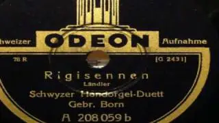 Schwyzer Handorgel-Duett Gebr&uuml;der Born: Rigisennen