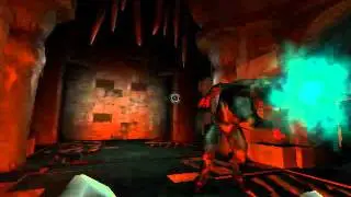 !!! Doom 3 { !! KILLING HELLKNIGHT WITH FIST WITH ONLY 1 HEALTH !! } Nightmare Difficulty !!!!!