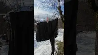 Unschlagbar! W&auml;sche bei Frost trocknen