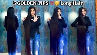 In just 30 days your hair will grow till your waist 😱 | Long Hair Best 5 Tips | Real Hair Growth