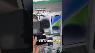 iPhone 13 Pro back damage ₹24999 #secondhandmobilemarket #shorts #viralvideo #explorepage #trending