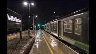 LNWR London Northwestern Railway class 319 leaving Watford Junction for London Euston