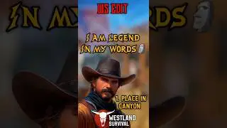 FIRST PLACE IN CANYON!😱🔥  I AM LEGEND IN MY WORDS🗿!   #westlandsurvival #westland #ubaidxgaming