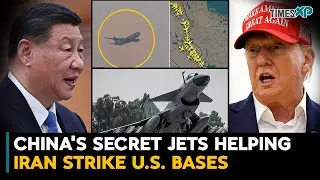 China's Secret Jets Helping Iran Strike U.S. Bases| Iran-Israel War| Iran Protest 