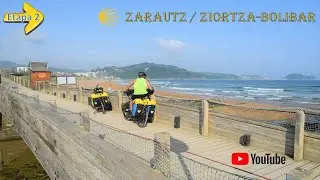 Camino de Santiago en bicicleta. Camino del Norte. Etapa 2 Zarautz - Ziortza-Bolibar