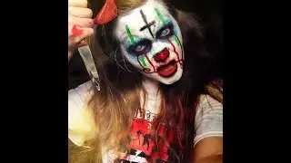 Creepy Clown Makeup Tutorial | 13 Days Of Halloween 🎃