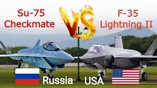 F-35 vs Su-75 Checkmate: The Ultimate Fighter Jet Comparison!