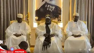 Visite du Premier ministre Ousmane SONKO à Camberène chez le Khalif générale des Layenne
