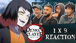RELENTLESS DEMONS!! | BROTHERS watch Demon Slayer 1x9 