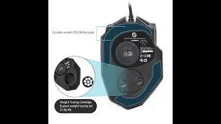 New!!! Gaming Mouse UtechSmart Venus 16400 DPI High Precision Laser MMO Gaming Mouse IGN's PICK Revi