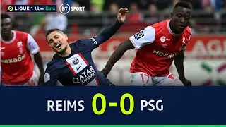 Reims v PSG (0-0) | Reims frustrate 10-man PSG | Ligue 1 Highlights