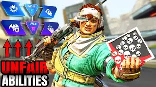 NEW VANTAGE HAS UNFAIR ABILITIES - 24 KILLS & 6600 DMG (Apex Legends Gameplay)