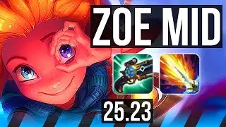 ZOE vs MEL (MID) | KR Grandmaster | 25.23