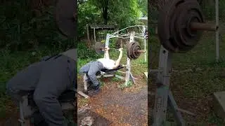 350 lbs bench press triple at 178 lbs bodyweight #powerlifting #strengthtraining #strength
