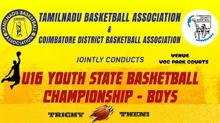 COIMBATORE-A Vs DINDIGUL I BOYS  | QTR FINALS  |UNDER 16 YOUTH STATE BASKETBALL CHAMPIONSHIP-2025