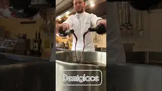 Демигляс, вино, соус