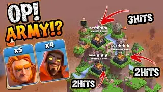 BEST STRATEGY CAPITAL HALL 3 | OP ARMY CAPITAL HALL 3 | CLASH OF CLANS
