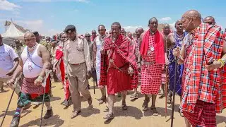 Arrival at the 31st Maralal International Camel Derby