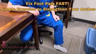 Fix Foot Pain FAST! Simple Exercise to Strengthen Your Arches 🦶