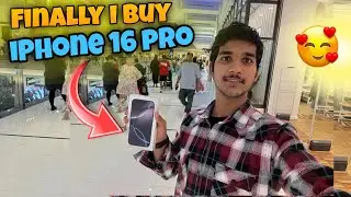 Finally i buy  iPhone 16 pro 😍