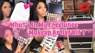 What's In My Makeup Artist Kit?💄+ Tips for Beginners✨ | My Freelance Makeup Artist Kit 2020💋