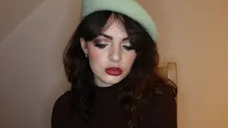 grunge goth vampy makeup look | quick and easy | too faced chocolate bar