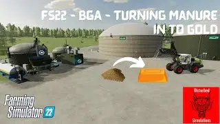FS22 BGA Finances - Turning manure to gold - Biogas plant